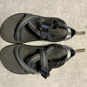 Chaco Kids Sandals - Black and Blue